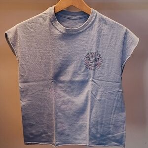 Cropped Salt Lake Muscle Tee